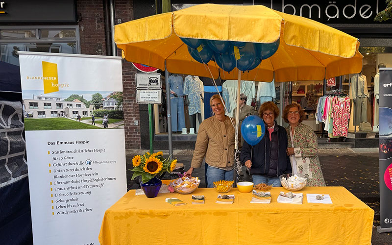 Stand des Blankener Hospiz auf dem Straßenfest